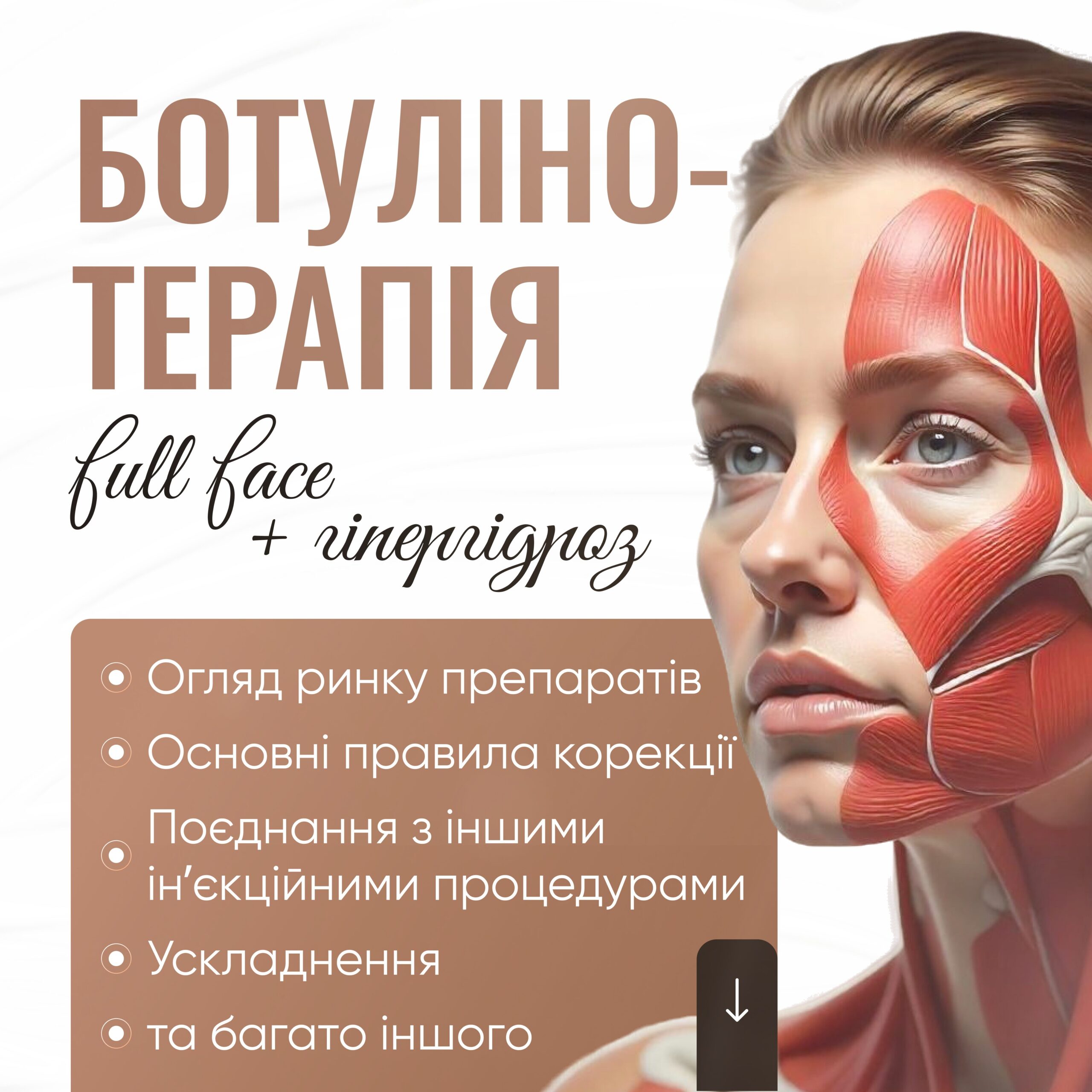Ботулінотерапія full face + гіпергідроз частина 2