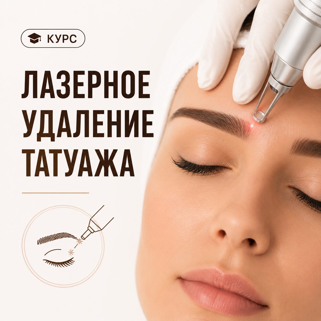 Лазерное удаление татуажа