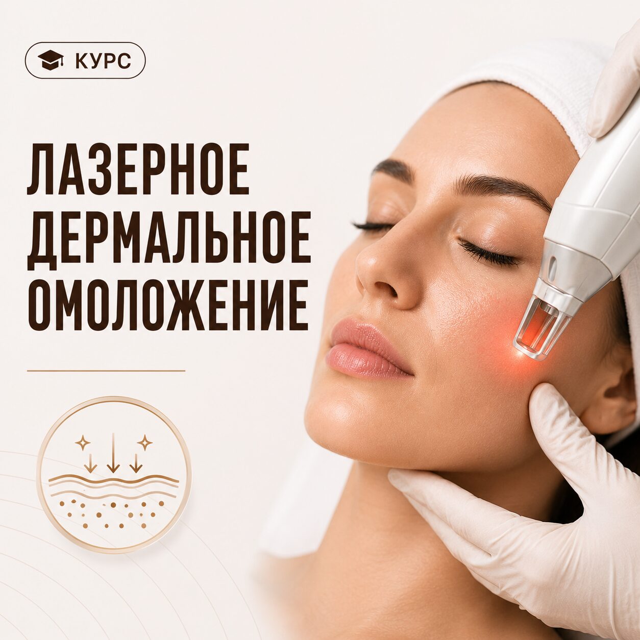 Лазерное дермальное омоложение