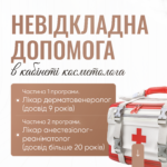 Невідкладна допомога в кабінеті косметолога