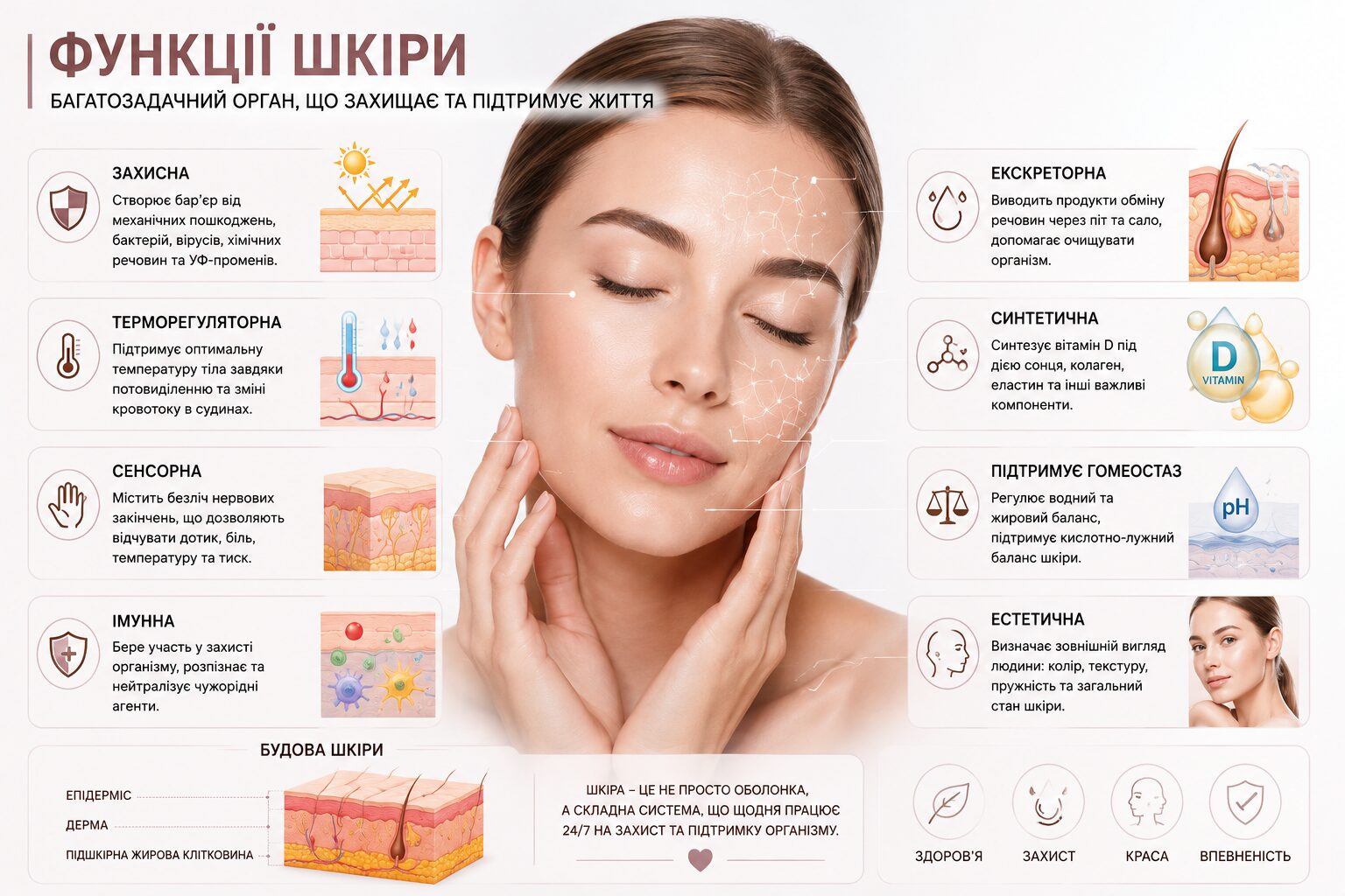 Функції шкіри