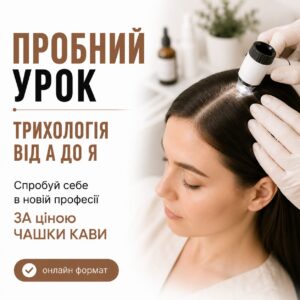 Пробний урок по курсу: "Трихологія від А до Я"
